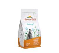 Almo Nature Soutien Urinaire, Croquettes Chat Adulto avec Poulet Frais | Pack de 400 g