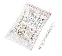 ALMOCN Lot de 1500 résistances SMD 0603 0 ohm-10 m ohm 1/10 W 0,1 W ± 1 % de tolérance film épais 0-10 MR SMT résistances certifiées RoHS 60 valeurs (chaque valeur 25 pièces)