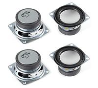 ALMOCN Lot de 4 haut-parleurs audio stéréo pour Arduino et haut-parleur DIY 5,1 cm 4 Ohm 3 W