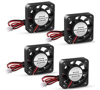 ALMOCN Lot de 4 ventilateurs de refroidissement pour imprimante 3D, 4010, 40 x 40 x 10 mm, roulements hydrauliques, sans balais, pour imprimante 3D, 24 V
