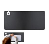 Almohadilla De Escritorio Con Calefacción | Alfombrilla Para Teclado Eléctrica De Calentamiento Rápido | Alfombrilla De Ratón Con Calefacción, Para Oficina, Hogar, Computadora, Invierno, Estudio, Apar