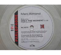 Almond, Marc - Almond, Marc Only The Moment 7" Some Bizarre RC6210 EX/EX 1989 clear vinyl with insert in pvc sleeve