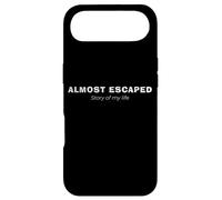 Almost Escaped - Histoire de ma Vie de Jiu Jitsu brésilien Coque pour iPhone Air