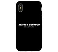 Almost Escaped - Histoire de ma Vie de Jiu Jitsu brésilien Coque pour iPhone X/XS