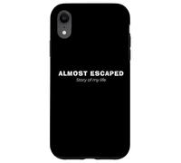Almost Escaped - Histoire de ma Vie de Jiu Jitsu brésilien Coque pour iPhone XR