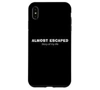 Almost Escaped - Histoire de ma Vie de Jiu Jitsu brésilien Coque pour iPhone XS Max