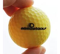 Almost Golf Lot de 10 (Jaune)