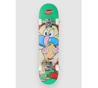 Almost Ren & Stimpy On My Back Resin Soft 7" Cruiser complet vert Uni