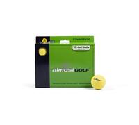 ALMOSTGOLF Point3 Limited Flight Practice Golf Balls - Realistic Spin, Trajectory, & Accuracy Foam Training Balls Pack of 10