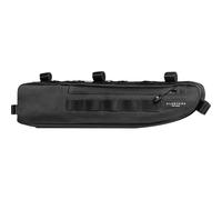 ALMSTHRE Signature Sacoche pour Cadre de vélo - Noir Minuit, Taille S/M | Matériau recy urable indéchirable, Fermetures éclair imperméables et Design Personnalisable pour Les Essentiels