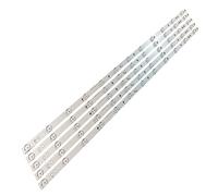 ALMVIS 5pcs / Kit LED Strips Convient for Philips 43 TV 43PUS7202 43PUH6101 43PUS6551 43PUS6401 12 TPT430H3 Apte for DQYSHA G GJ 2K16 430 D512 V4