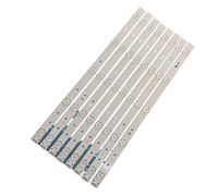 ALMVIS 8 pcs 5led 40 5mm LED Strip-t-il en Forme de TQL43F4PR001 43E6000 5800-W43001-3P00 E465853 02K03177A RDL430WY RDL430FY