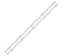 ALMVIS Bande de rétroéclairage LED (2) for LG 32LF510 32LH510 32LH512 32LH565 32LH595 32LF580 32LH600 32LH520 32LH570 32LH602 SSC_32LJ57_S_5LED Lumière de télévision LED(1 Set)