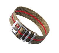 ALMVIS Bracelet de Montre Bracelet de Remplacement de Nylon de 20mm 22mm Bracelet de Montre Fit for Tudor NATO Strap(Rosy Brown,20mm)