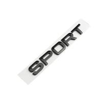 ALMVIS Emblème de coffre arrière de voiture 3D, autocollant de Logo, emblème de Sport adapté for Land Rover Discovery Range Rover Evoque Sport HSE SE V8, accessoires autocollants de logo de voiture(Gl