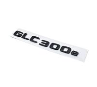 ALMVIS Lettres ABS 3D noires brillantes GLC300de GLC300e GLC350e GLC400e 4Matic Emblème adapté for Mercedes Fit For Benz GLC X253 Autocollant de logo de coffre de voiture autocollants de logo de voitu