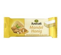 ALNATURA - Barre Énergétique Amande & Miel, Saveur Naturelle et Texture Fondante (40g) - Le Lot De 8