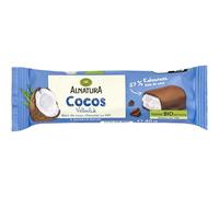 ALNATURA - Barre noix de coco chocolat au lait | Savoureuse et onctueuse | Idéale pour un en-cas gourmand | la barre de 40g | LOT DE 8