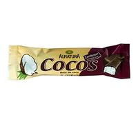 ALNATURA - Barre Noix De Coco Chocolat Noir 40G - Lot De 4