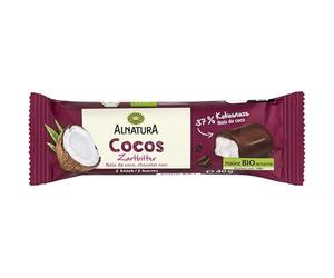 ALNATURA - Barre Noix De Coco Chocolat Noir 40G - Lot De 4 - Vendu Par Lot