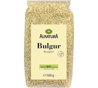 ALNATURA - Boulgour Bio Nutriment Essentiel, Texture Fondante et Goût Authentique (500g) - Le Lot De 4