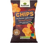 ALNATURA - Chips Cuites À La Marmite Paprika Fumé 125G - Lot De 4