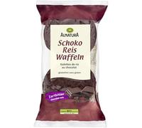 ALNATURA - Galettes de Riz Croquantes au Chocolat Noir Intense, Plaisir Léger et Gourmand (100g) - Le Lot De 8