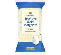 ALNATURA - Galettes Légères au Yaourt Nature, Texture Croustillante pour Collation Savoureuse (100g) - Le Lot De 6