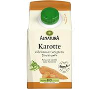 ALNATURA - Jus de Carotte Lacto-fermenté, Saveur Naturelle et Digestive, Brique 500 mL - Le Lot De 4