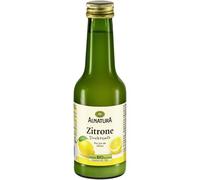 ALNATURA - Jus de Citron Pur et Frais, Rehausseur de Saveurs Naturelles (Bouteille 200mL) - Le Lot De 4