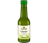 ALNATURA - Jus de Citron Vert Frais et Acidulé, Parfait pour Boissons et Cuisine (200 mL) - Le Lot De 4