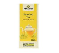 Alnatura Lot de 20 sachets de thé au fenouil bio 50 g