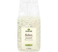 ALNATURA Noix De Coco Râpée Bio - 200g, ingrédient sain pour vos recettes santé et exotiques. - Lot De 4 - Vendu Par Lot