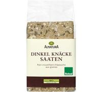 ALNATURA - Pain croustillant d'épeautre aux graines | Savoureux et onctueux | Idéal pour le petit-déjeuner | le paquet de 200g | LOT DE 4