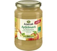 ALNATURA - Purée de pomme bio - 360g - Sans sucres ajoutés - Idéale pour les régimes diététiques et nutritionnels - Certifiée bio - Lot De 4 - Vendu Par Lot