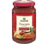 ALNATURA - Sauce Tomate Artisanale à la Toscane, Saveur Authentique et Onctueuse (325mL) - Le Lot De 4