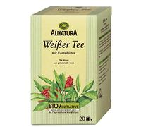 Alnatura Thé blanc bio aux pétales de rose, 20 sachets de 30 g