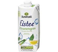 ALNATURA - Thé glacé biologique à la citronnelle rafraîchissante - 500ml pour une pause diététique et saine - Lot De 4 - Vendu Par Lot