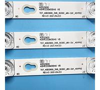 ALNENWT Bande de rétro-éclairage LED for téléviseur 40 pouces tcl l40d2900a 40HR330M08A7 V1 4C-LB4008-HR03J 40D2900 for thomson 40FD5406 40FB5426 L40F3301B 40A730U(5 set)