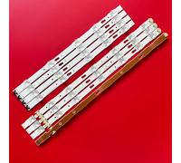 ALNENWT Bande de rétroéclairage LED 8/16 pièces for Samsung V6DU-430DCA/B-R2 UE43KU6000K UE43MU6105K UN43MU6300 UN43MU6290 S_KU3K_43_FL30_L7(16pcs(2sets))