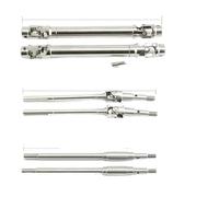 ALNENWT Rapport Moteur essieu Avant et arrière CVD Arbre de Transmission en métal for 1/10 FMS RocHobby Mashigan Atlas Mise à Niveau Automatique de Sauvegarde(Front Rear cvd)