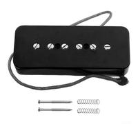 Alnico 2 P90 Pickup Single Coil Black for pour bridge Alnico(Black Bridge)