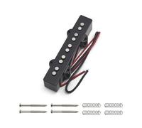 Alnico 5 Micro De Basse Jazz 5 Cordes Résistance Du Cou Pont 9.6K 11.1K Accessoires De Guitare Micro Électrique Simple Bobinage Alnico 5(Bridge Pickup)