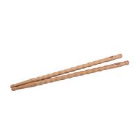 Alnicov 1 paire de baguettes en bambou 5A avec motif ondulé durable et pratique