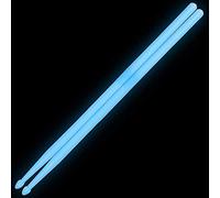 Alnicov 1 paire de baguettes lumineuses 5A fluorescentes pour instruments de musique - Bleu