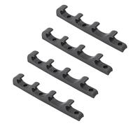 Alnicov 2 Paires de Supports de Rangement pour Canne à pêche, Support Robuste pour 8 Cannes à pêche, pour moulinets