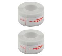 Alnicov 2 pièces Ruban d'impression Transparent pour étiquettes Thermiques polyvalentes pour la création d'organisation de dossiers de fichiers (15 mm x 4 m)