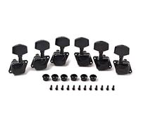 Alnicov 3L3R Lot de 2 pinces à cordes pour guitare électrique ou acoustique Noir