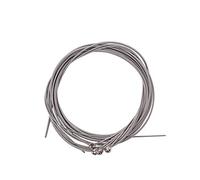 Alnicov 4 pièces en acier inoxydable cordes basses pièces de guitare basse corde de guitare jauge plaqué argent guitare basse accessoires de musique
