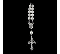 Alnicov Chapelet De Voiture pour Rétroviseur, Porte-Bonheur pour Voiture, Pendentif pour Rétroviseur, Cadeau pour Conducteur, Chaîne De Prière